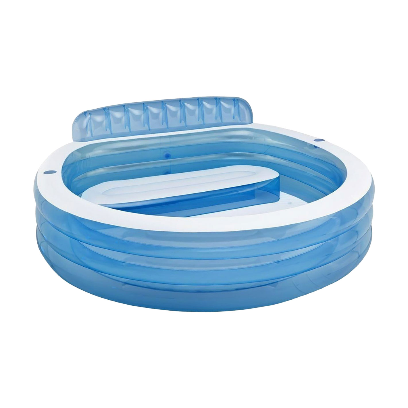 Надувний басейн Intex Swim Center синій, від 3 років, 229*218*79 см (57190)